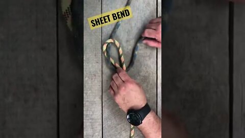 Best Knots? Try the Sheet Bend! #shorts #knots #Eminem￼