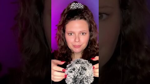 ASMR | Scratching & Mic Brushing 💜 #asmr #asmrsounds #asmrshorts #shorts #shortsvideo #asmrvideo