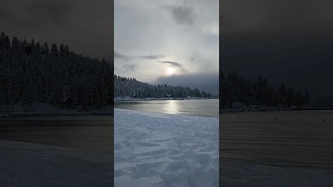 Snow in Lake Tahoe