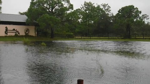 Hurricane Ian 5:00pm Venus Florida 9/28