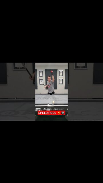 SUPERFAST Pool Trick! ⚪🔴 #shorts #8ballpool