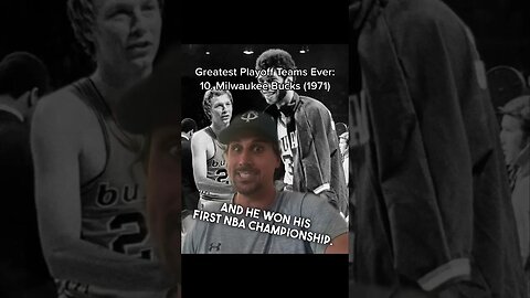 MILWAUKEE BUCKS GREATEST TEAM EVER?!!! #shorts