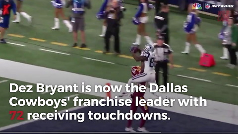 Dez Bryant Breaks A Record With Incredible Touchdown Catch