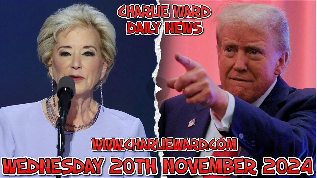 CHARLIE WARD DAILY NEWS WITH PAUL BROOKER Wednesday 20TH NOVEMBER 2024