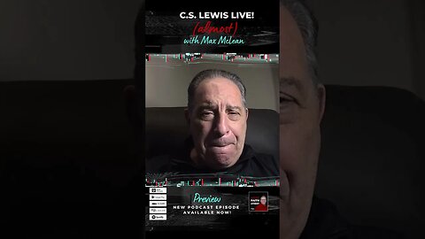 C.S. Lewis LIVE! (almost) with Max McLean #Podcast #Shorts