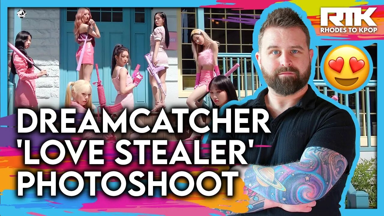 DREAMCATCHER (드림캐쳐) - 'Love Stealer' Photoshoot (Reaction)