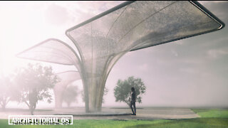 Canopy modeled by Sketchup & Rhino (+Enscape ) 캐노피로 배우는 스케치업과 라이노 & 인스케이프 초중급강좌