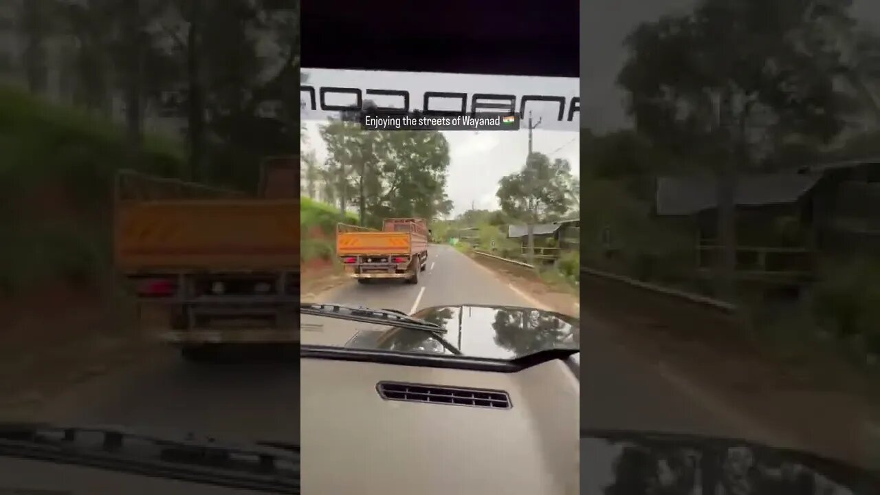 Enjoying the streets of Wayanad India 🇮🇳 #back2life