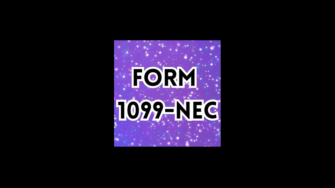 FORM 1099-NEC