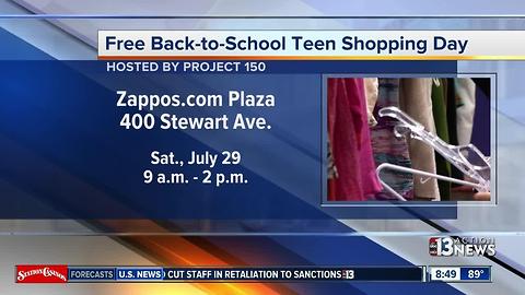 Project 150 hosts free back-to-school shopping day for teens