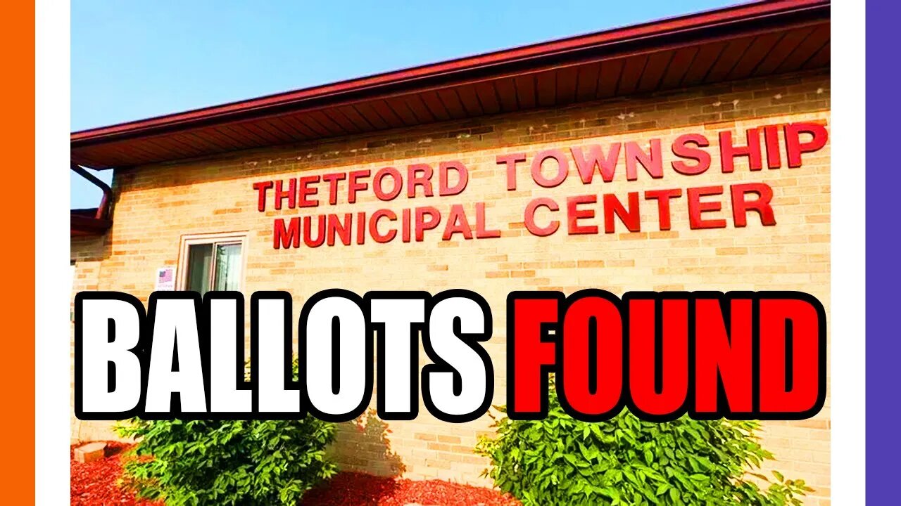 2020 Ballots Found In Storage Unit In Michigan 🟠⚪🟣