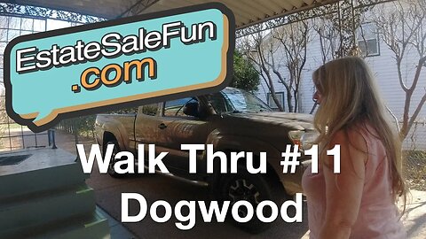 Walk Thru 11 A beautiful day and a Dogwood Sale!!