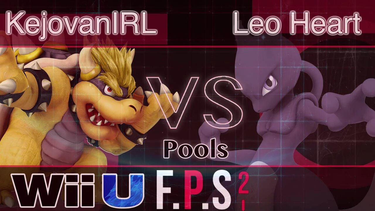 Leo Heart (Mewtwo) vs. KejovanIRL (Bowser) - Wii U Pools - FPS2