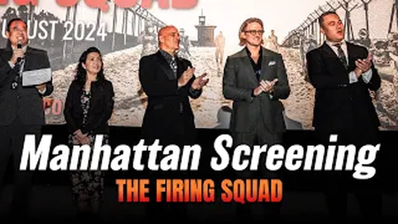 NYC movie screening - ‘The Firing Squad’ Movie Already a Hit Before National Release