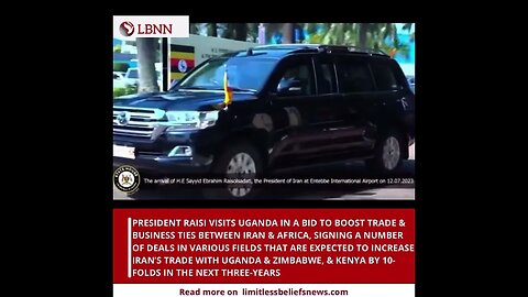 PRESIDENT OF IRAN INKS DEAL WITH UGANDAN GOVERNMENT