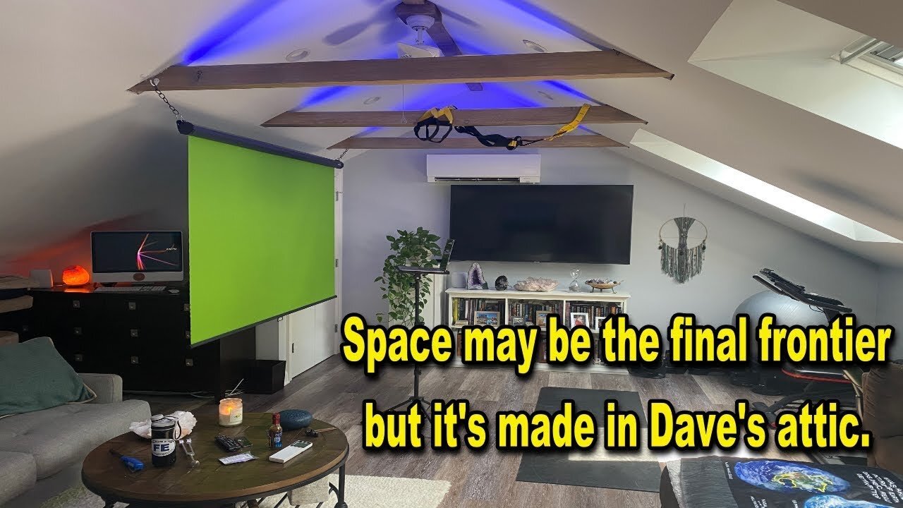 Space may be the final frontier but it's made in Dave's attic