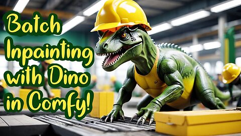 ⛓Automate Your Artistic Vision: Batch Inpainting Magic with DINO in Comfy!