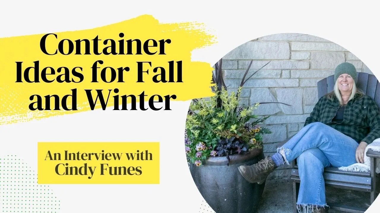 🤯Fall Container Ideas🪴: Interview with Cindy Funes - Expert Container Designer