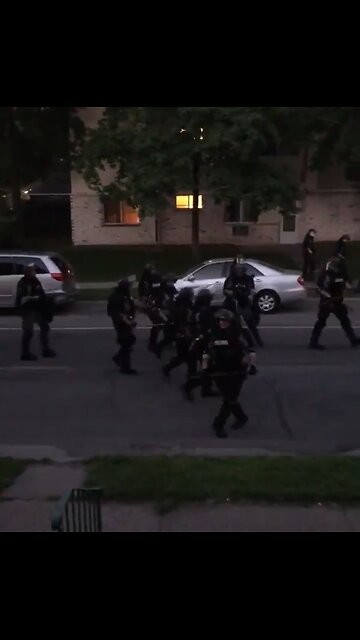 FLASHBACK Cops Enforce Tim Walz’s Curfew By Shooting Paintballs At Residents In Their Doorways