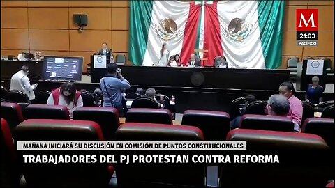 Inicia la discusión del dictamen de reforma judicial en Comisión de Puntos Constitucionales