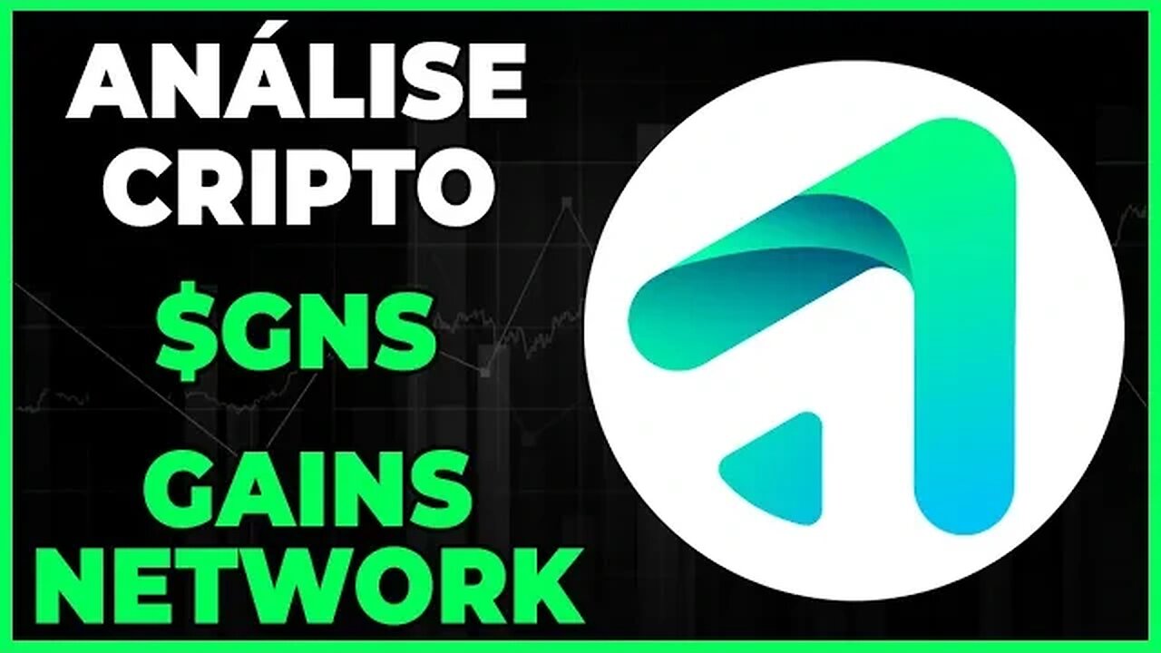 ANÁLISE CRIPTO GNS GAINS NETWORK - DIA 13/04/23 - #gns #gainsnetwork #criptomoedas