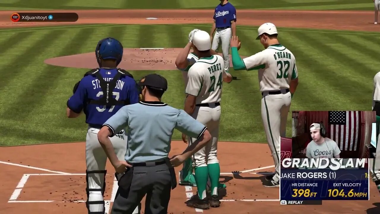 A GRAND SLAM off of another YouTuber! MLBTheShow23 Battle Royale 3 Game 1