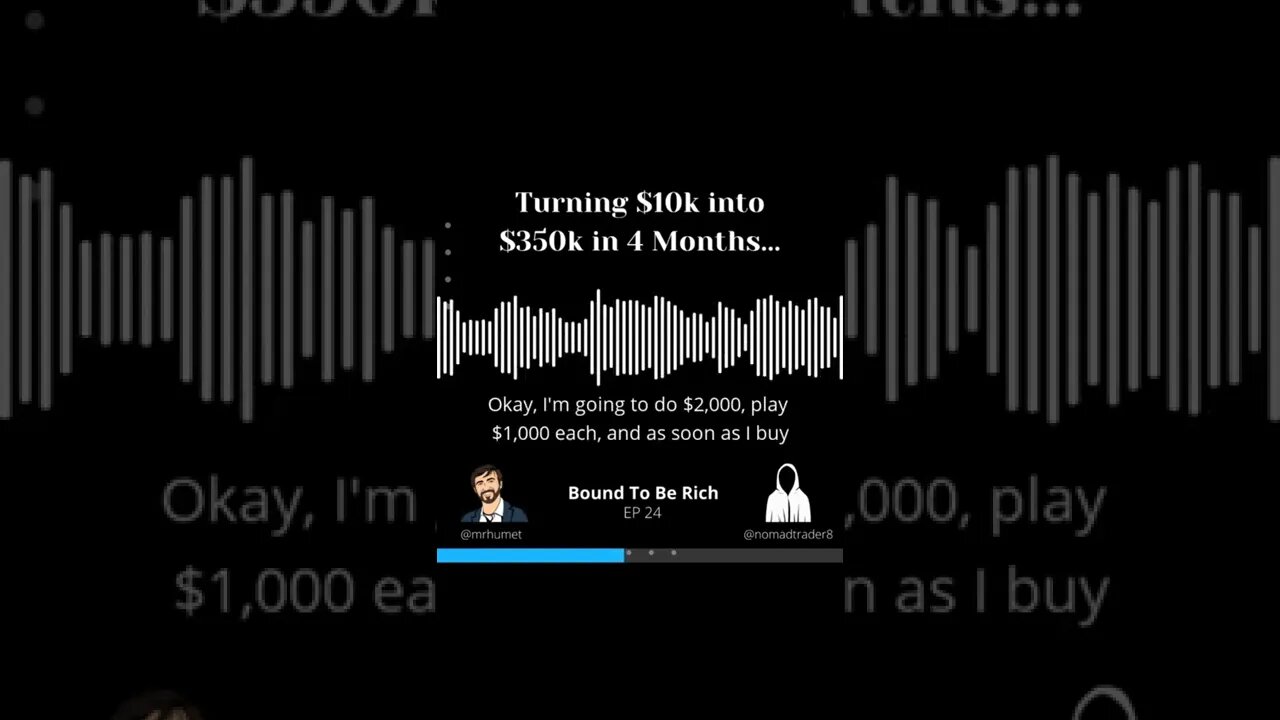 Learn for free how he used rapid flow alerts to turn $10 to $350k in 4 months by #trading #stocks