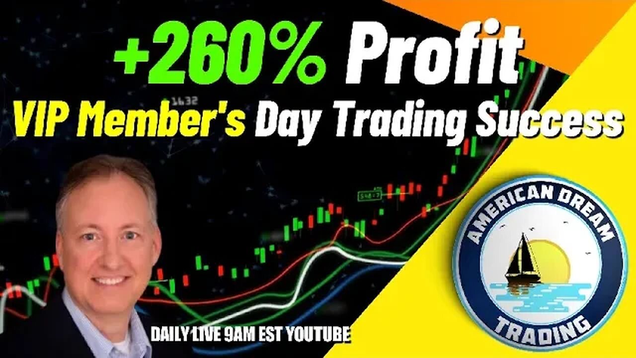 Mastering Success - VIP Member's +260% Profit In Day Trading