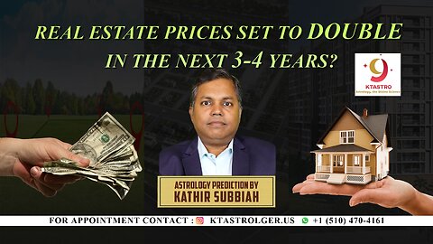 Real Estate Prices Set to Double in the Next 3-4 years? Astrologer Kathir Subbiah