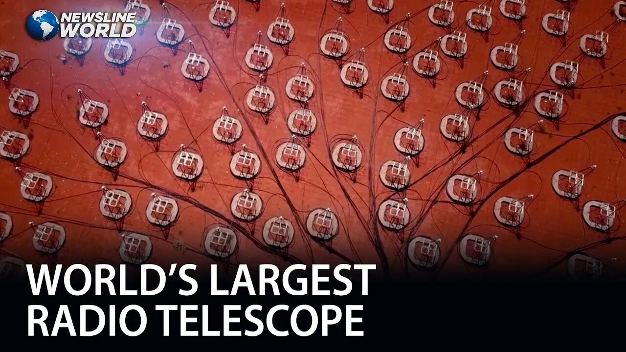 Work begins for world's largest radio telescope