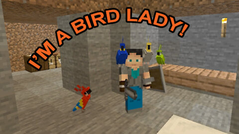 ZeroRaptor Plays Minecraft | Part 9 | Birds Flock to Me!