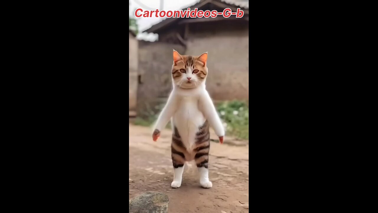 funny cat dance