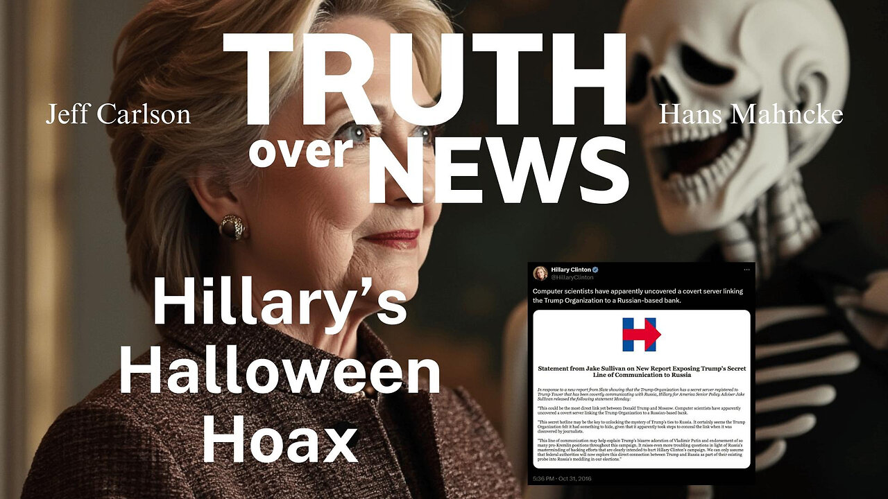 Hillary's Halloween Hoax