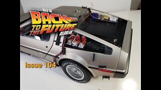 build the back to the future delorean issue 104