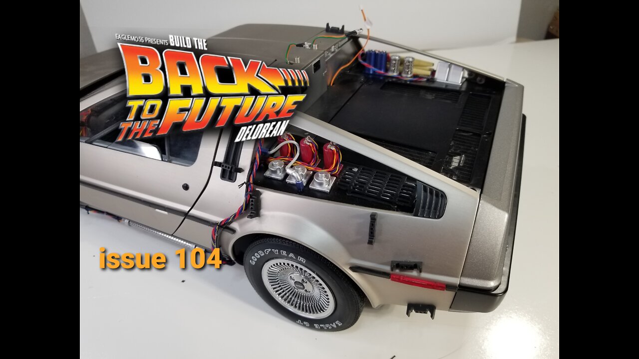 build the back to the future delorean issue 104