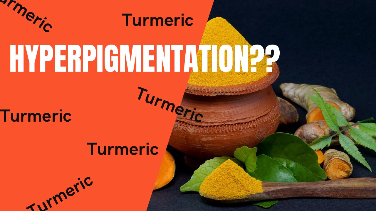 HYPERPIGMENTATION?? Try Turmeric