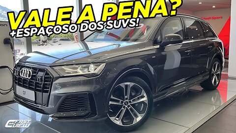 NOVO AUDI Q7 PERFORMANCE BLACK 2023 SUV EXCELENTE REPLETO DE LUXO E ESPAÇO QUE OS RICOS NÃO COMPRAM