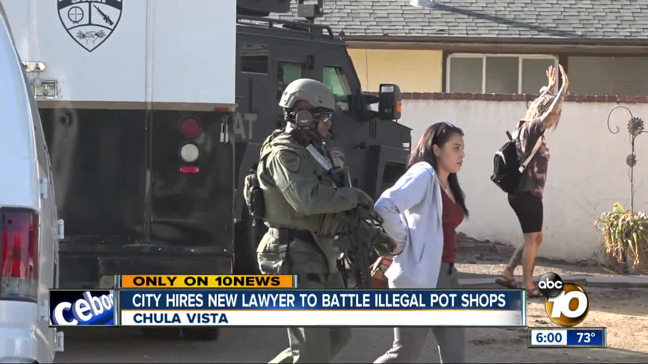 Exclusive: Chula Vista raids illegal pot shop