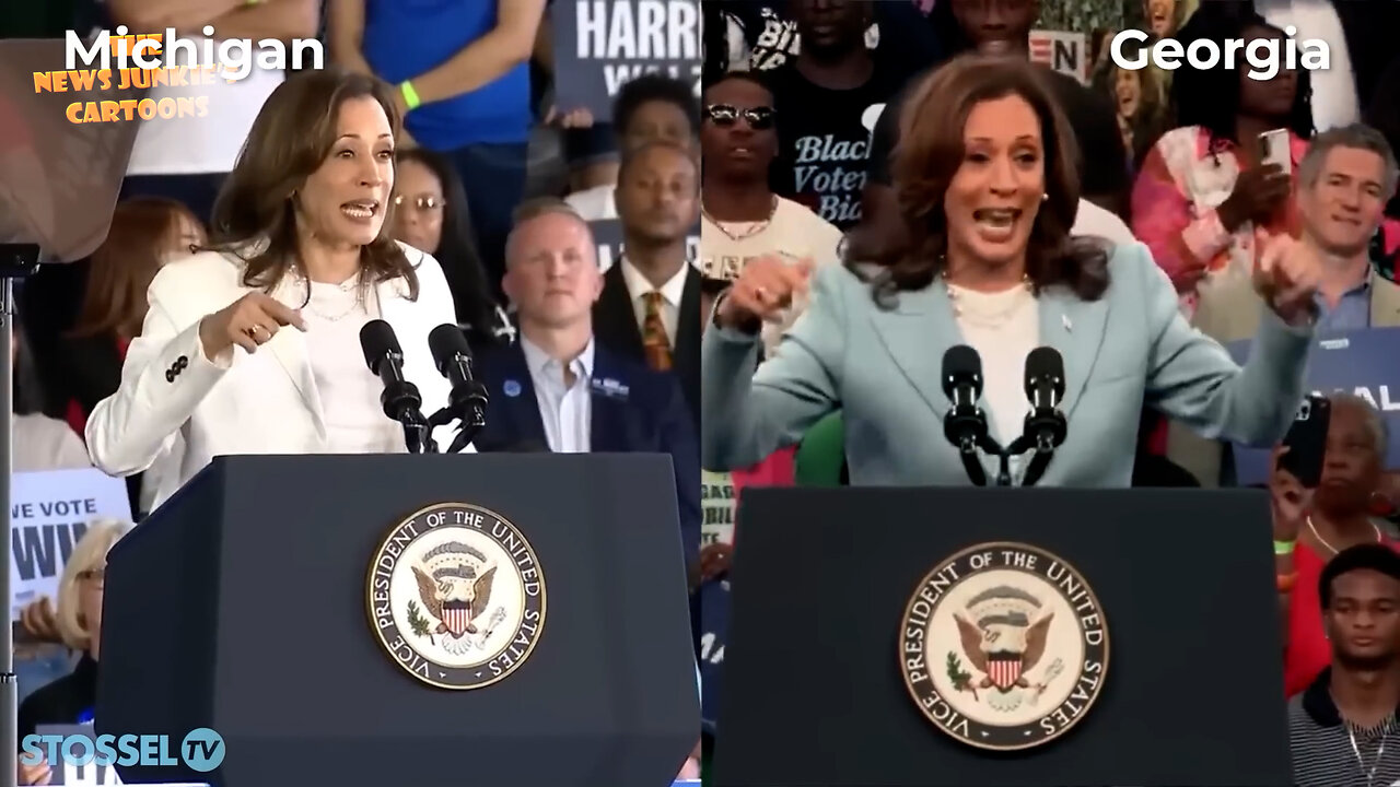 Libertarian John Stossel: "Who is Kamala Harris? Big Spending, Wokeness, Equity and Flip Flops."