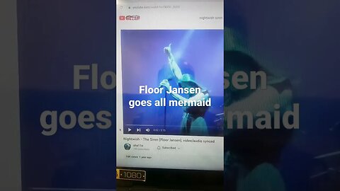 Nightwish - The Siren (Floor Jansen), video/audio synced