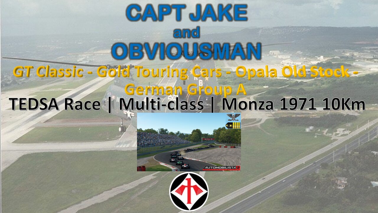 TEDSA Multi-Class Race CAPT JAKE and Obviousman Monza 1971 10K Automobilista 2