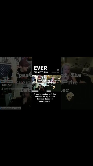 Clip #14 of a past review of the Eternals (2021) W/ a The Batman Trailer Reaction!! #thebatman