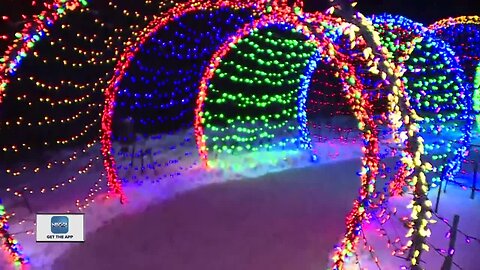 WPS Garden of Lights at the Botanical Gardens