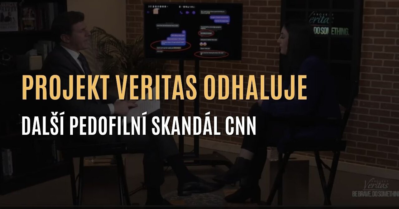 Projekt Veritas odhaluje další pedofilní skandál americké CNN