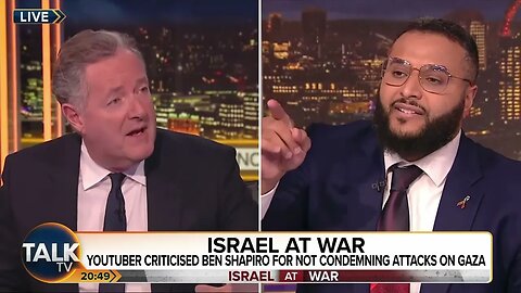 Piers Morgan Refuses to Condemn Killing of Palestinian children by IDF.
