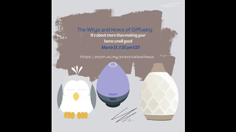 The why's and how's of diffusing