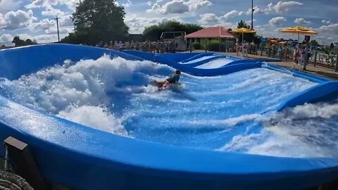 flowrider - Zac - 3 at Soak City, Kings Island