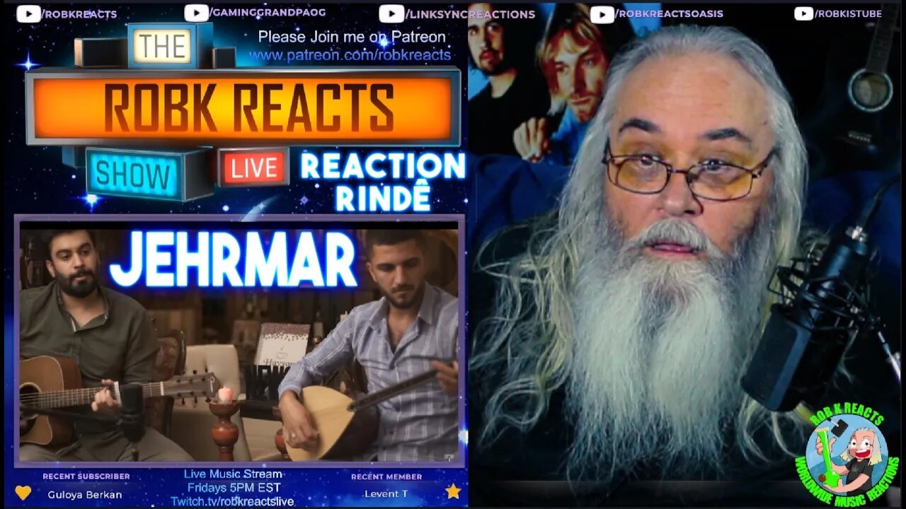 Jehrmar Reaction - Rindê (4K Live Video) First Time Hearing - Requested
