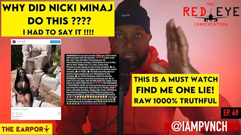 Nicki Minaj Shouldn't Have Posted This On Instagram ! PVNCH gives FULL EXPLANATION | Red Eye Ep 49 |