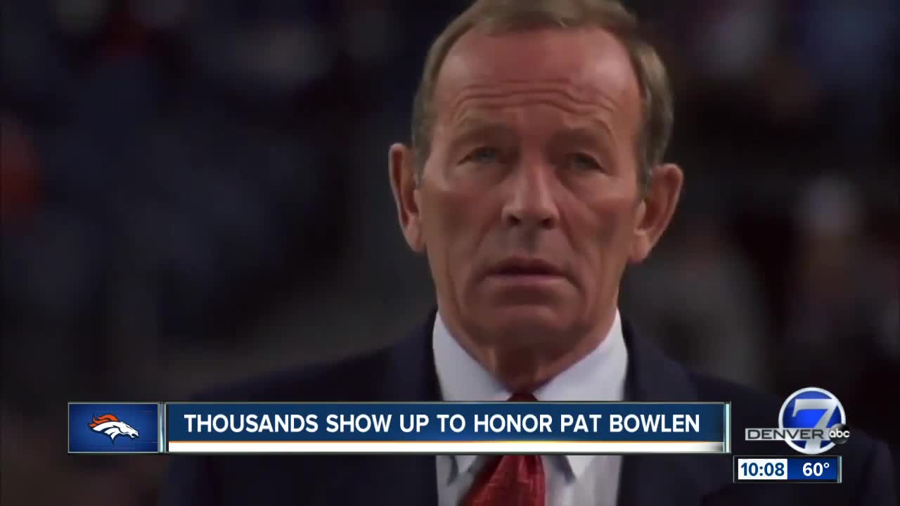A look inside memorial tribute for Pat Bowlen at Mile High